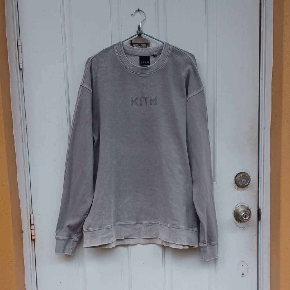 KITH Men's LS Tie Dye Sweatshirt SZ M